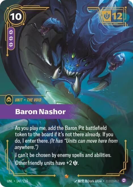 SJF Baron Nashor - Unleashed (UNL) Foil