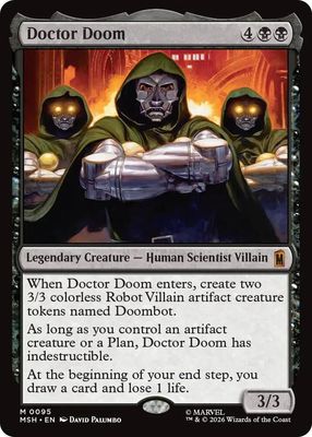 SJF Doctor Doom - Marvel Super Heroes (MSH)