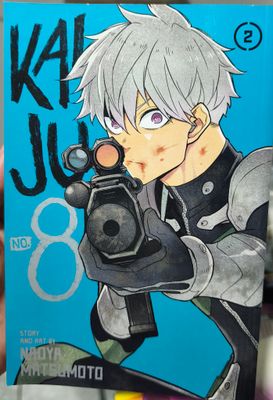 SJ6 Kaiju No 8 Manga Volumen 2 Ingles