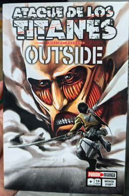 SJ6 Attack on Titan Manga Volumen Outside Español Panini