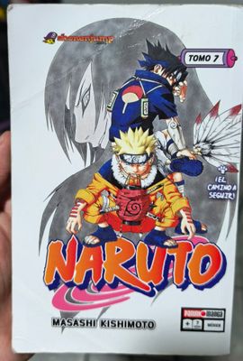 SJ6 Naruto Manga Volumen 7 Español Panini Estado 7/10