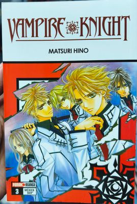 SJ6 Vampire Knight Manga Volumen 3 Español Panini