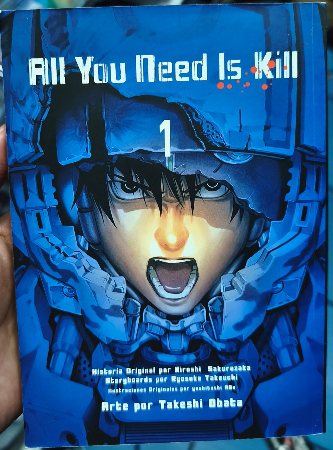 SJ6 All You Need is Kill Manga Volumen 1 Español