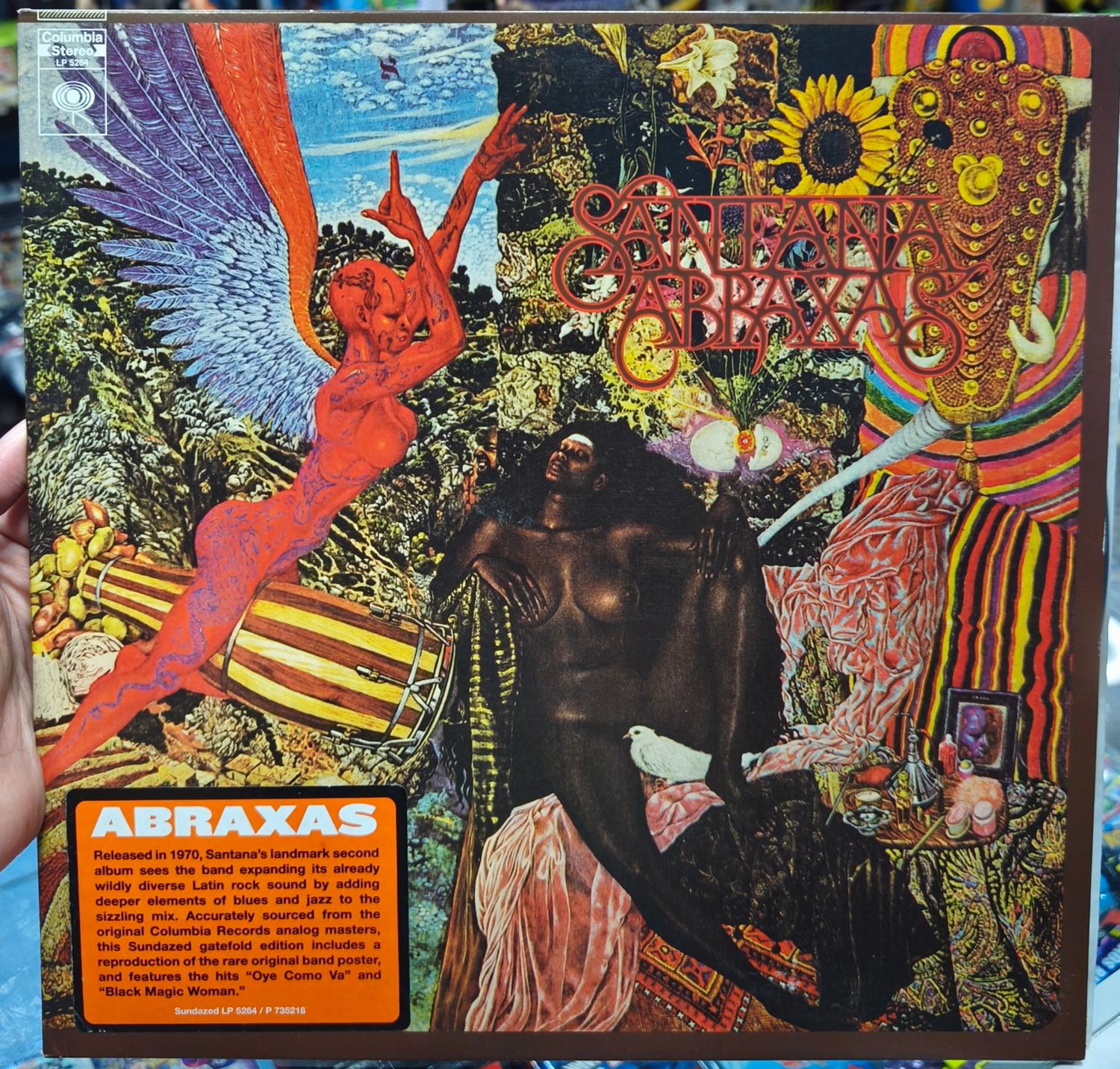 SJ6 Abraxas Santana LP Vinyl Acetato