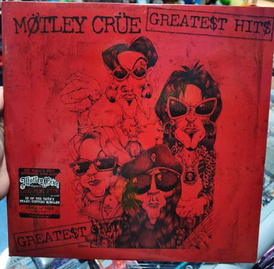SJ6 Motley Crue Greatest Hits LP Vinyl Acetato 2 Discos