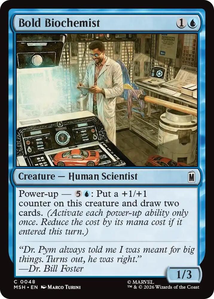 Bold Biochemist - Marvel Super Heroes (MSH)