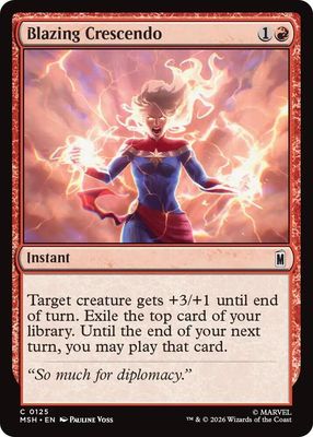 Blazing Crescendo - Marvel Super Heroes (MSH)