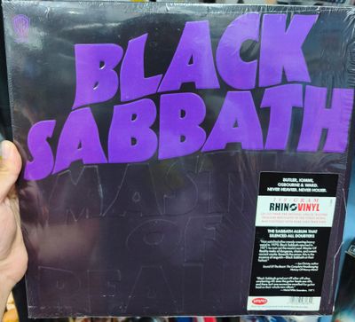 SJ2 Black Sabbath Master of Reality LP Vinyl Acetato