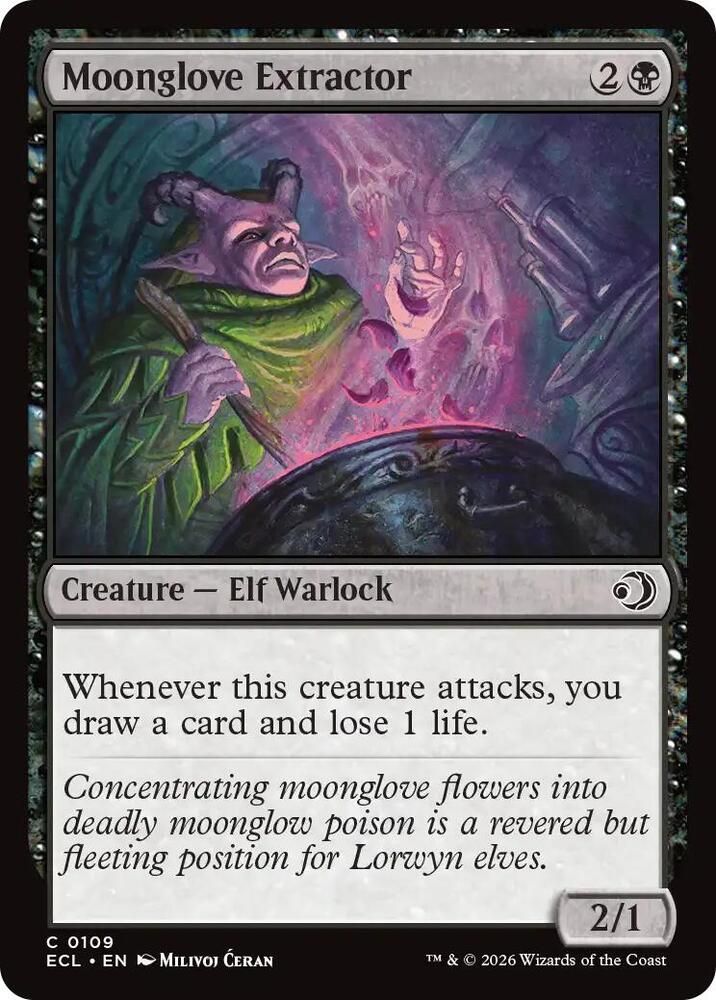 Moonglove Extractor - Lorwyn Eclipsed (ECL) Lorwyn Eclipsed