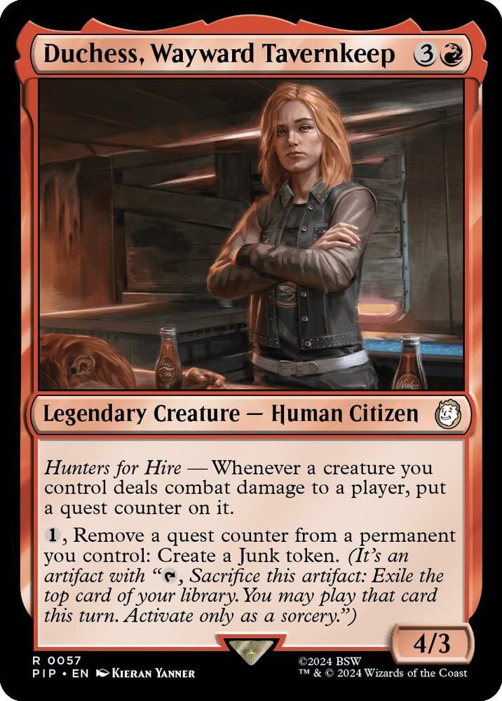 Duchess, Wayward Tavernkeep - Universes Beyond: Fallout (PIP)