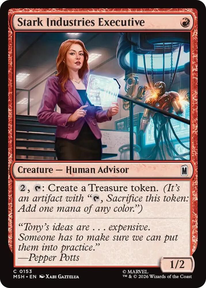 Stark Industries Executive - Marvel Super Heroes (MSH)