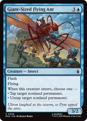 Giant-Sized Flying Ant - Marvel Super Heroes (MSH)
