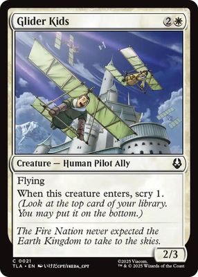 Glider Kids - Avatar: The Last Airbender (TLA) Avatar: The Last Airbender