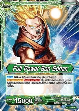 Son Gohan // Full Power Son Gohan - Galactic Battle (DBS-B01)