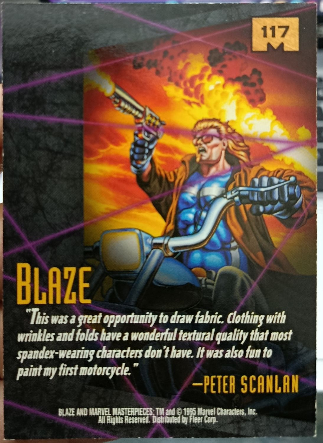 Blaze 117 Marvel 1995