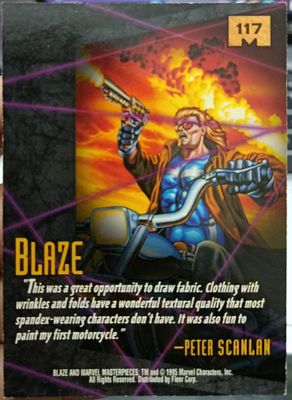 Blaze 117 Marvel 1995