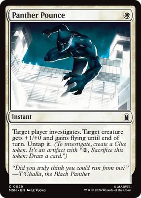 Panther Pounce - Marvel Super Heroes (MSH)