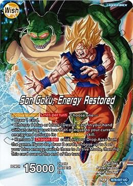 Dende // Son Goku, Energy Restored - Destroyer Kings (DBS-B06)