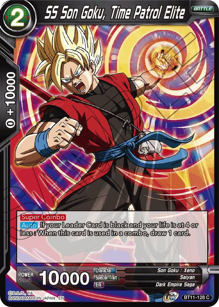 SS Son Goku, Time Patrol Elite - Vermilion Bloodline (DBS-B11)