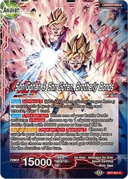Son Gohan // Son Gohan &amp; Son Goten, Brotherly Bonds - Assault of the Saiyans (DBS-B07)