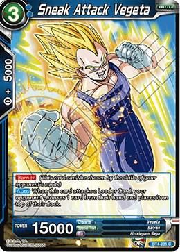 Sneak Attack Vegeta - Colossal Warfare (DBS-B04)
