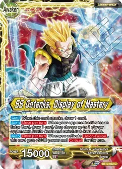 Gotenks // SS Gotenks, Display of Mastery - Rise of the Unison Warrior (DBS-B10) Rise of the Unison Warrior