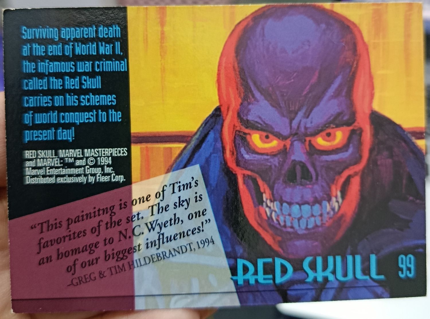 Red Skull 99 Marvel