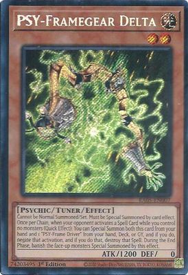 PSY-Framegear Delta (Secret Rare) - Rarity Collection 5 (RA05)