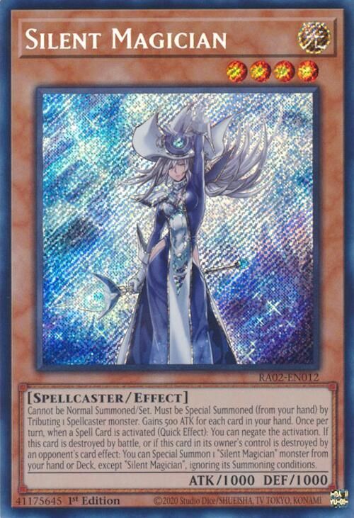 Silent Magician (Secret Rare) - 25th Anniversary Rarity Collection II (RA02)