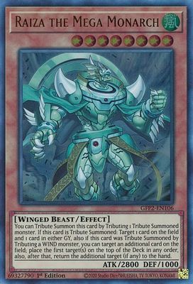 Raiza the Mega Monarch - Ghosts From the Past: The 2nd Haunting (GFP2) Ultra Rare