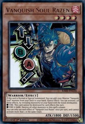 Vanquish Soul Razen (Stamp) - Rarity Collection 5 (RA05) Ultra Rare