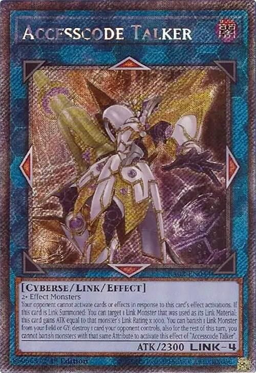 Accesscode Talker (Platinum Secret Rare) - 25th Anniversary Rarity Collection II (RA02)