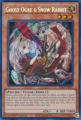 Ghost Ogre &amp; Snow Rabbit (Alternate Art) (Secret Rare) - 25th Anniversary Rarity Collection II (RA02)