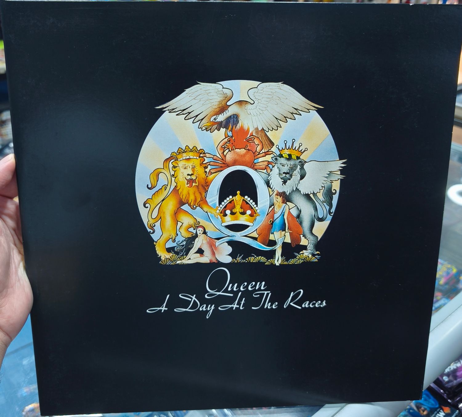 SJ2 Queen A Day at The Races LP Vinyl Acetato