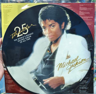 SJ2 The Worlds Biggedy Selling Álbum of All Time Michael Jackson LP Vinyl Acetato