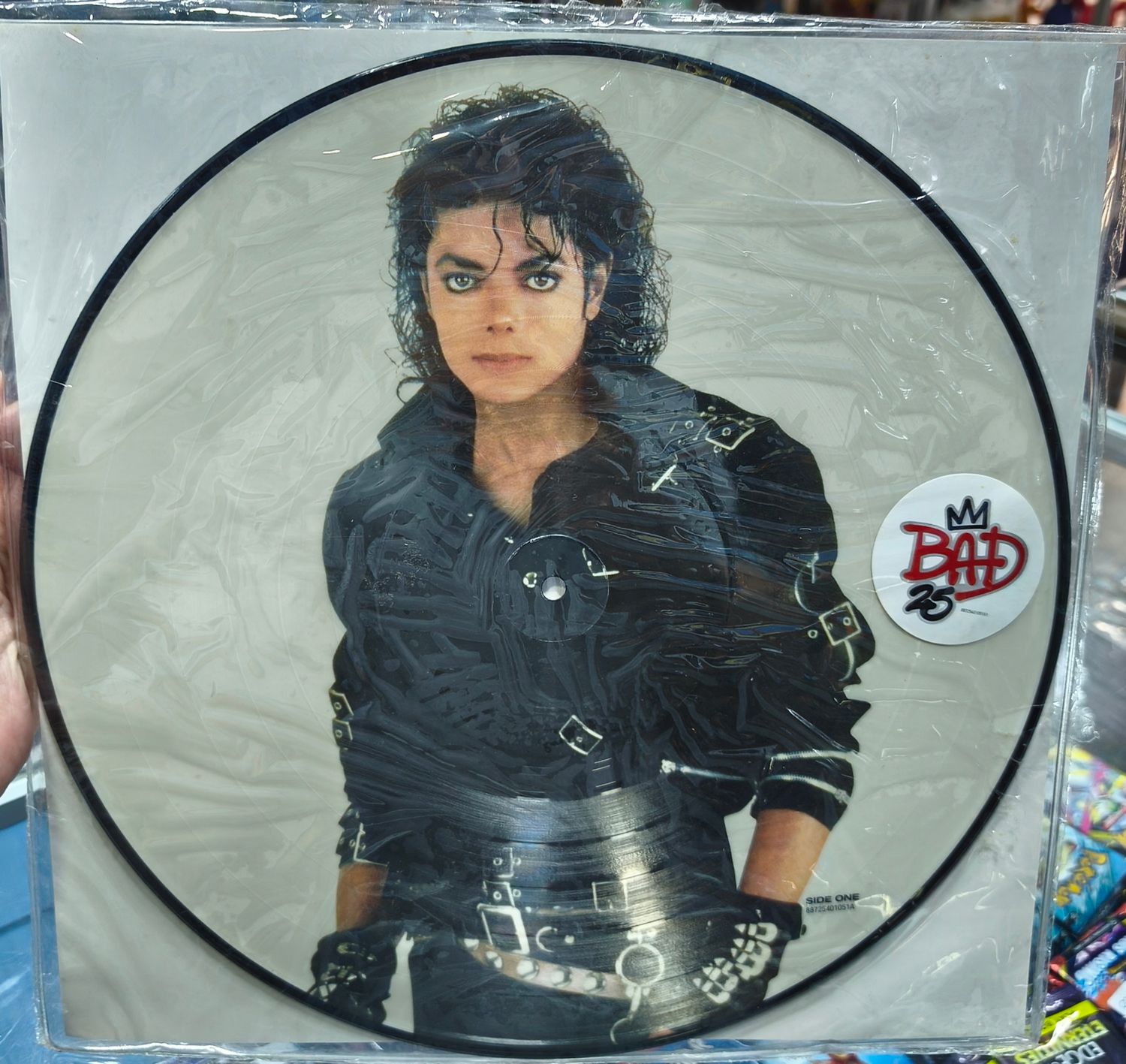 SJ2 My Bad Michael Jackson LP Vinyl Acetato