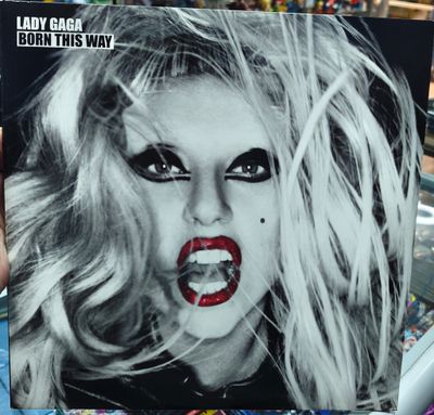 SJ2 Lady Gaga Born This Way LP Vinyl Acetato 2 Discos