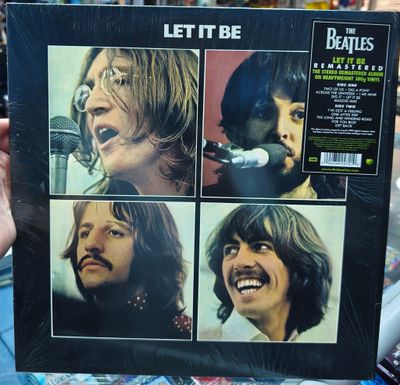 SJ2 The Beatles Let It Be LP Vinyl Acetato