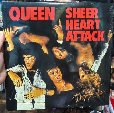 SJ2 Queen Sheer Hearts Attack LP Vinyl Acetato