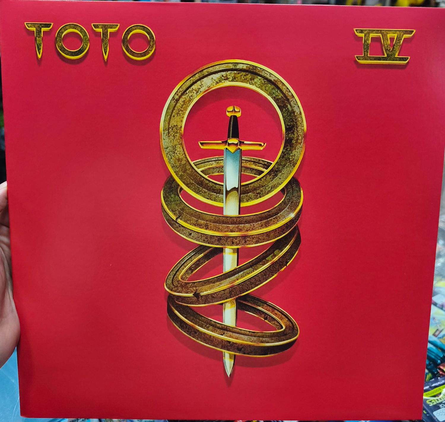 SJ6 Toto IV LP Vinyl Acetato