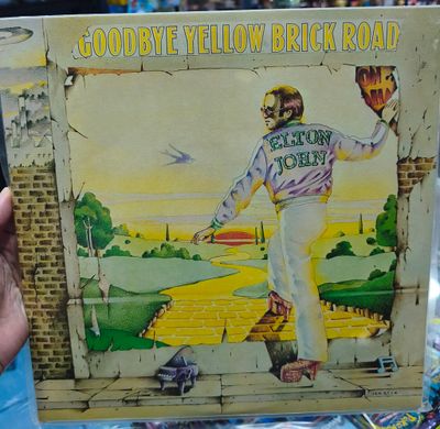 SJ2 Goodbye Yellow Brick Road Elton John LP Vinyl Acetato 2 Discos