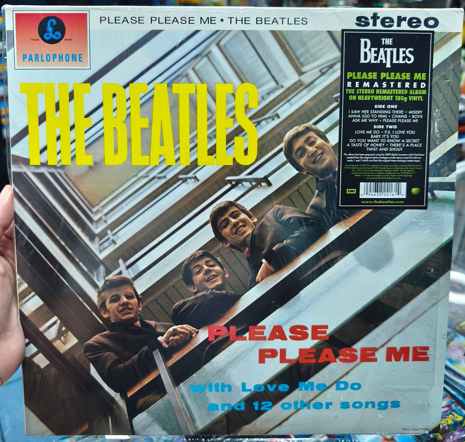 SJ2 The Beatles Please Please Me LP Vinyl Acetato