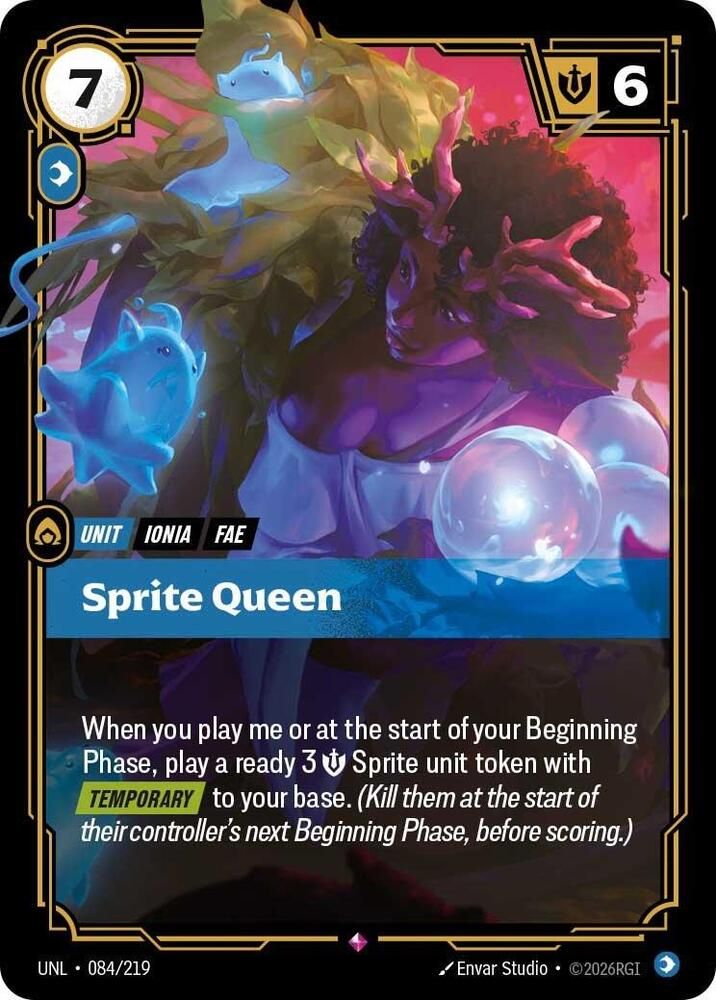 Sprite Queen - Unleashed (UNL) Foil Rare