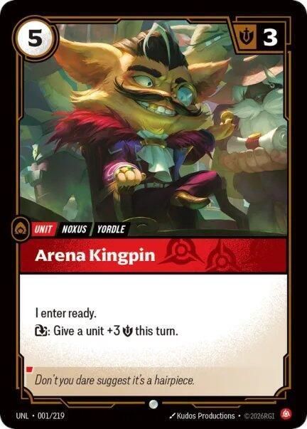 Arena Kingpin - Unleashed (UNL) Common