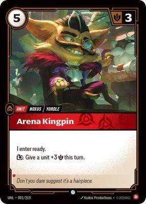 Arena Kingpin - Unleashed (UNL) Common