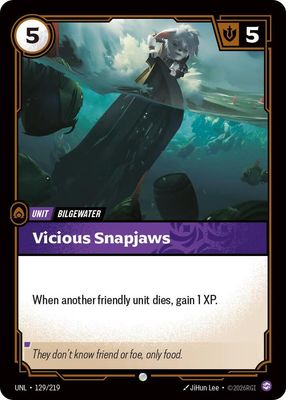 Vicious Snapjaws - Unleashed (UNL)