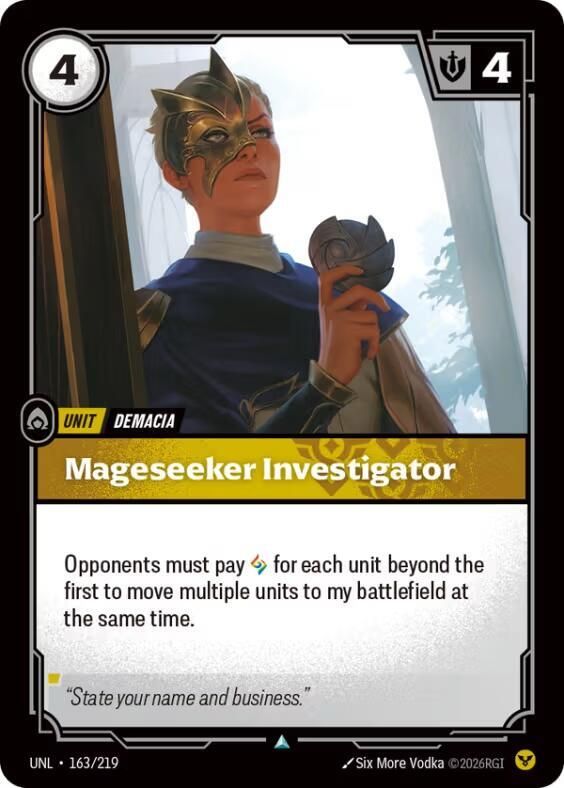 Mageseeker Investigator - Unleashed (UNL) Uncommon