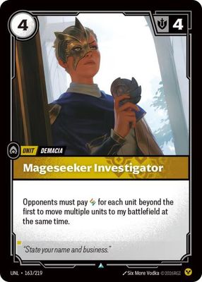 Mageseeker Investigator - Unleashed (UNL) Uncommon
