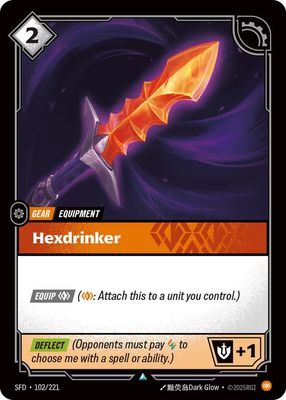 Hexdrinker - Spiritforged (SFD) Uncommon