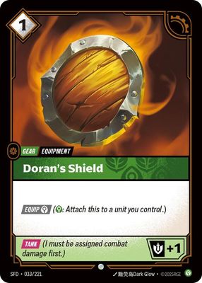 Doran's Shield - Spiritforged (SFD) Common